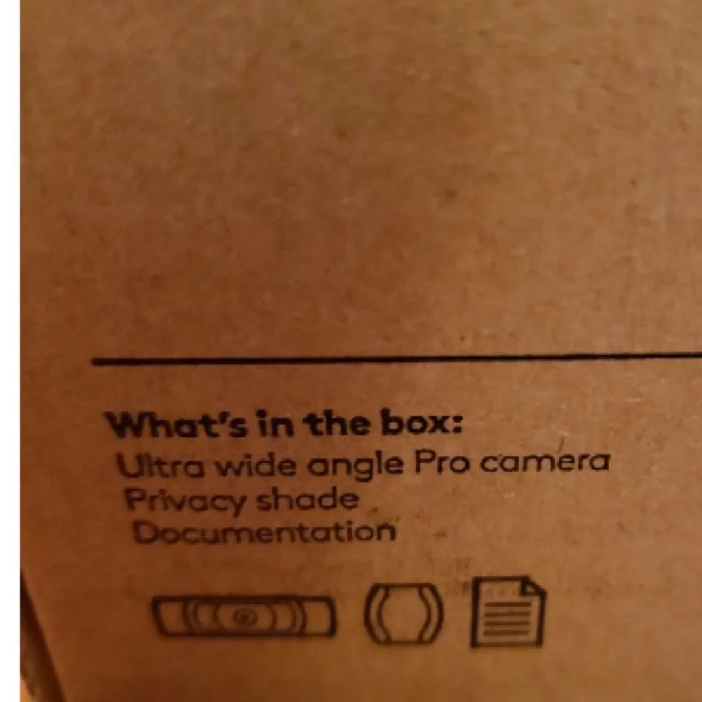 C930e Logitech Black HD Webcam. Ultra wide angle. Brand new never used